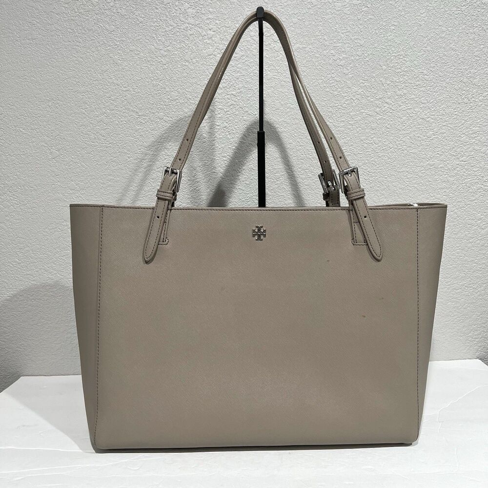 Tory Burch York Buckle Tote Handbag Satchel Shoulder Bag Size Large